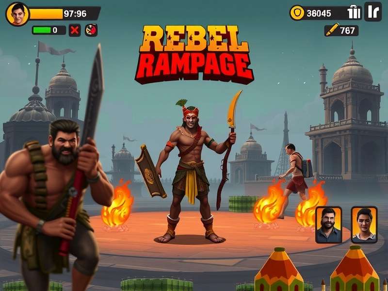 Rebel Rampage gameplay screenshot